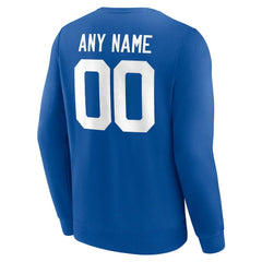 Indianapolis Colts  Team Authentic Personalized Name & Number Sweatshirt