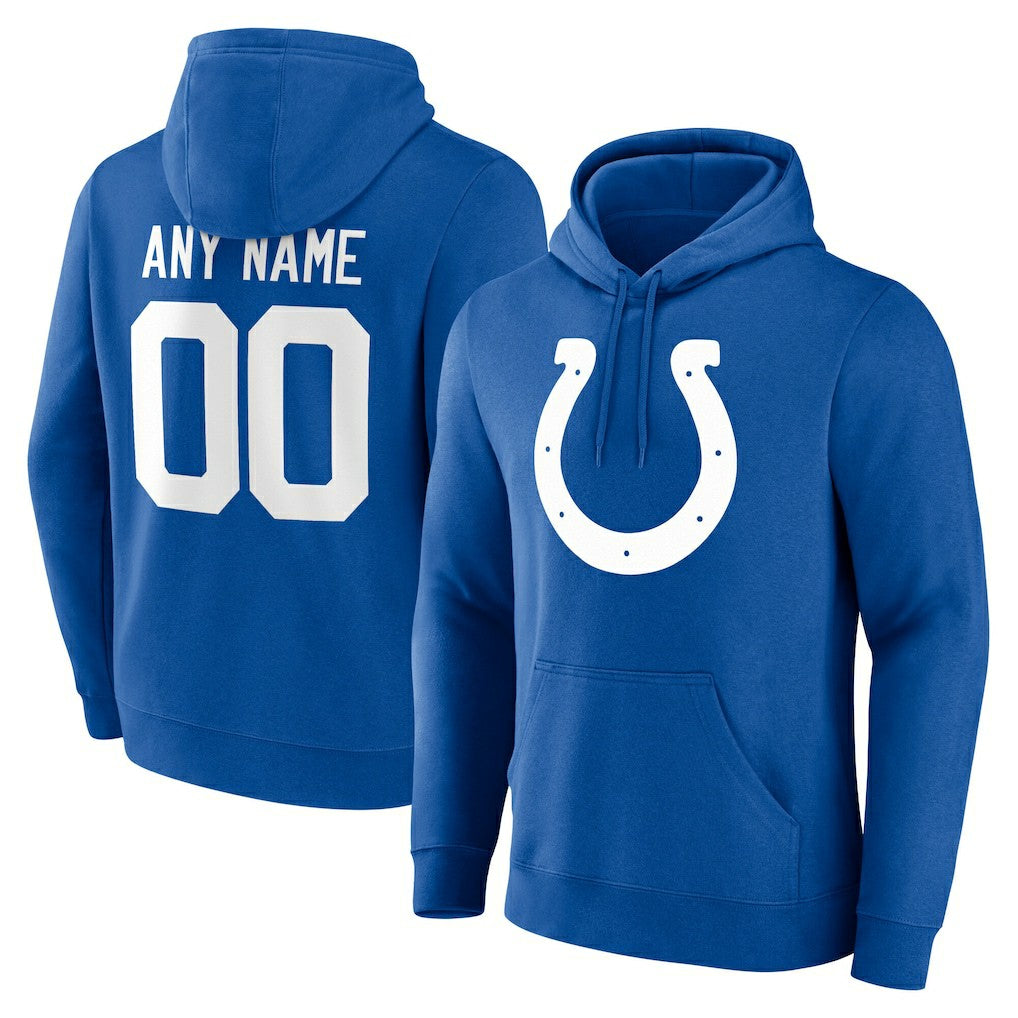 Indianapolis Colts  Team Authentic Personalized Name & Number Hoodie