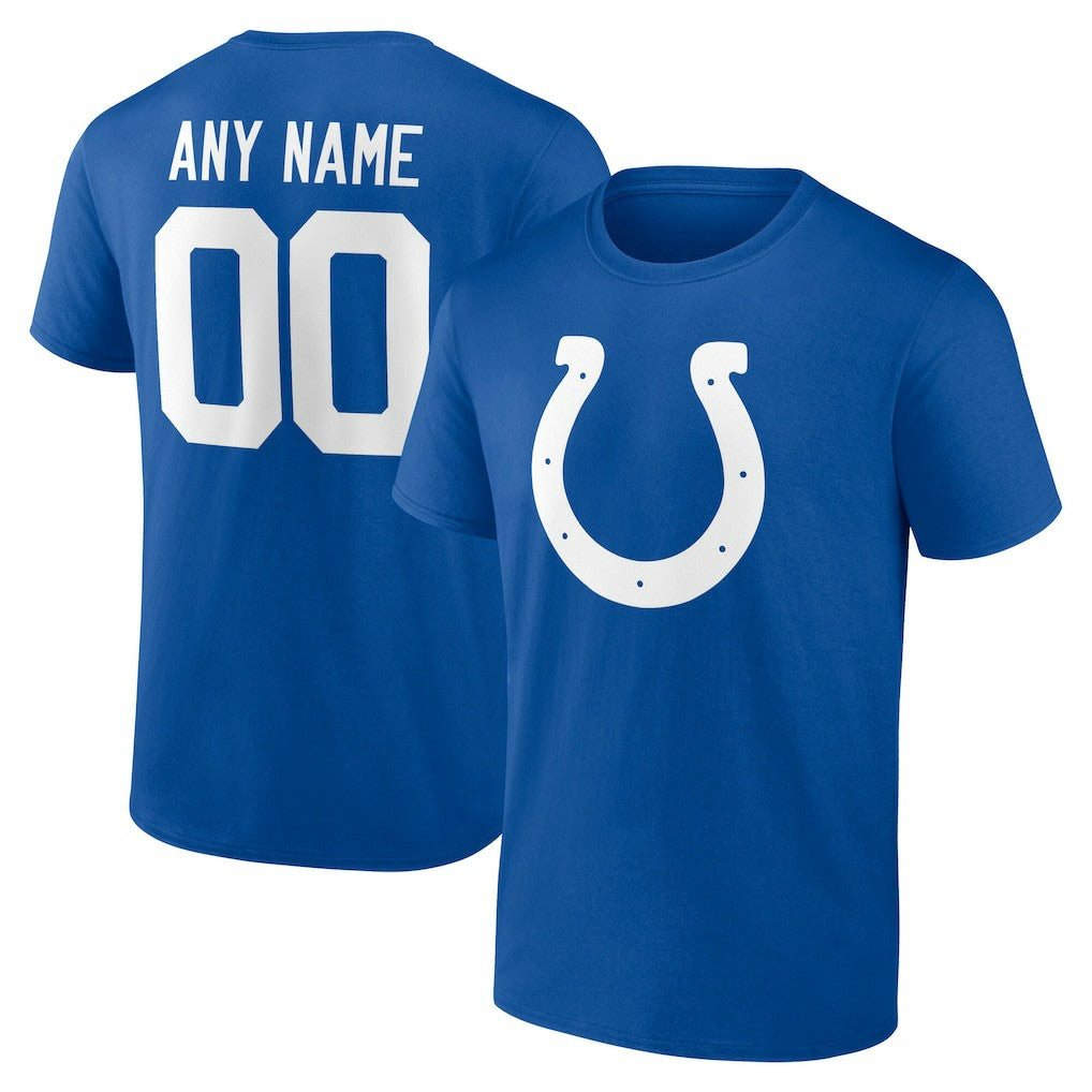 Indianapolis Colts  Team Authentic Personalized Name & Number T-Shirt