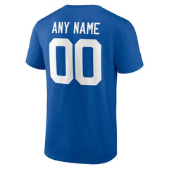 Indianapolis Colts  Team Authentic Personalized Name & Number T-Shirt