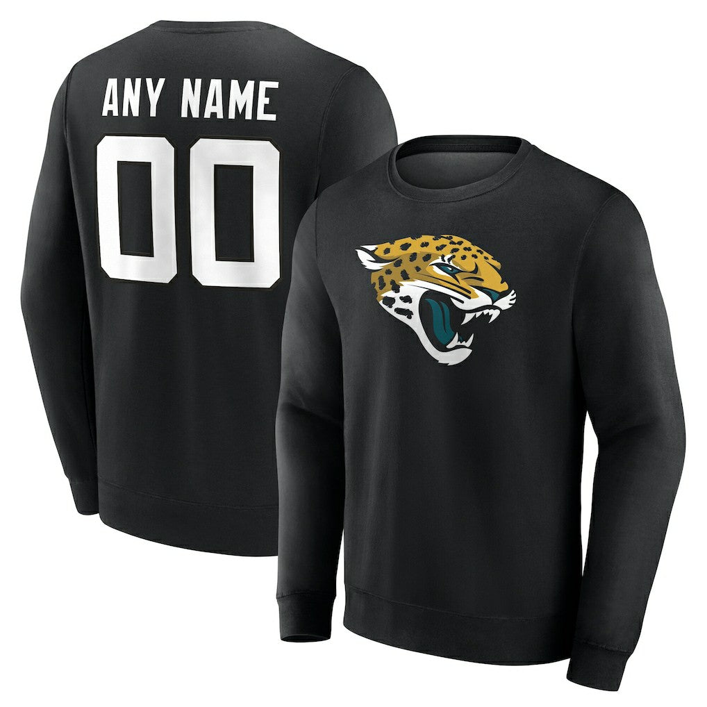 Jacksonville Jaguars  Team Authentic Personalized Name & Number Sweatshirt