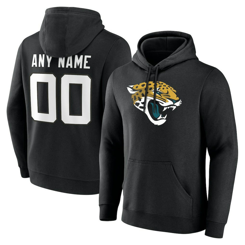 Jacksonville Jaguars  Team Authentic Personalized Name & Number Hoodie