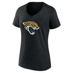 Jacksonville Jaguars  Women's Team Authentic Personalized Name & Number V-Neck T-Shirt