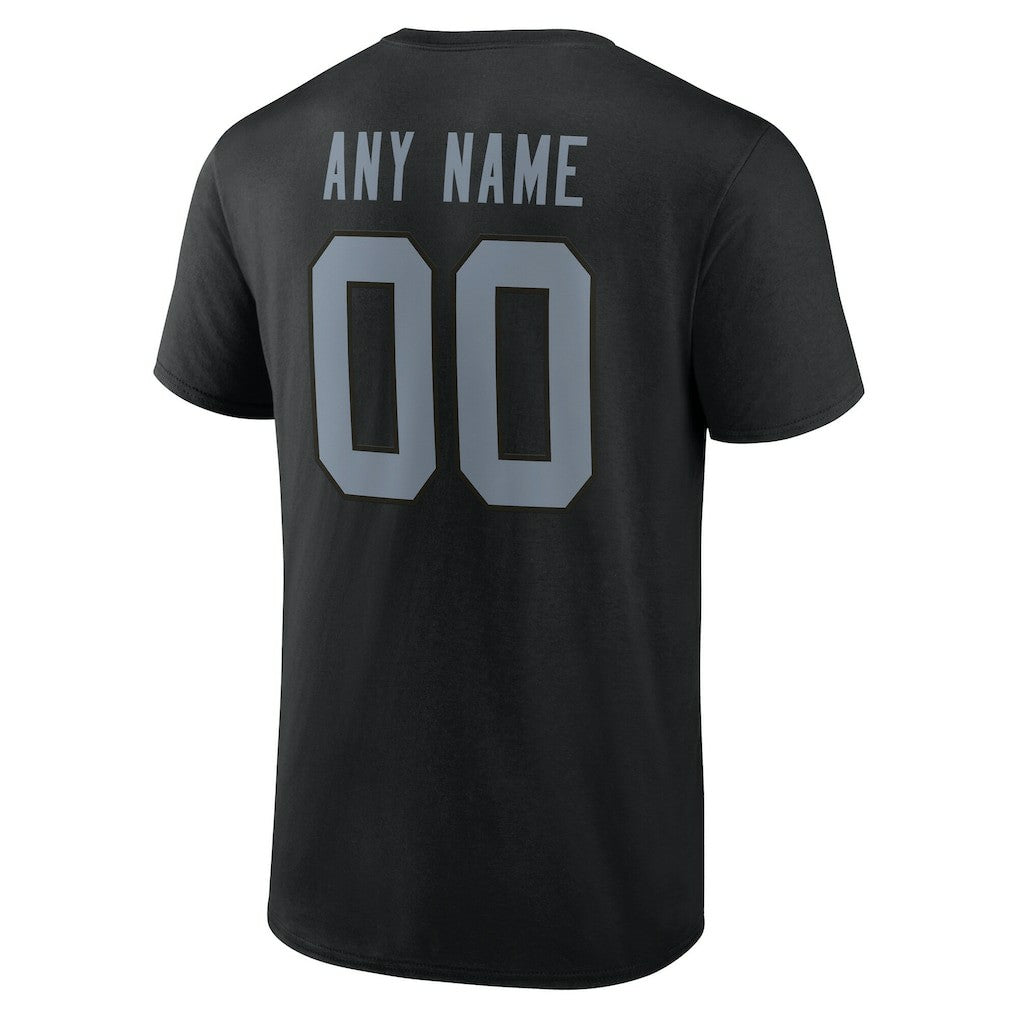 Las Vegas Raiders  Team Authentic Personalized Name & Number T-Shirt