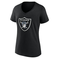 Las Vegas Raiders  Women's Team Authentic Personalized Name & Number V-Neck T-Shirt