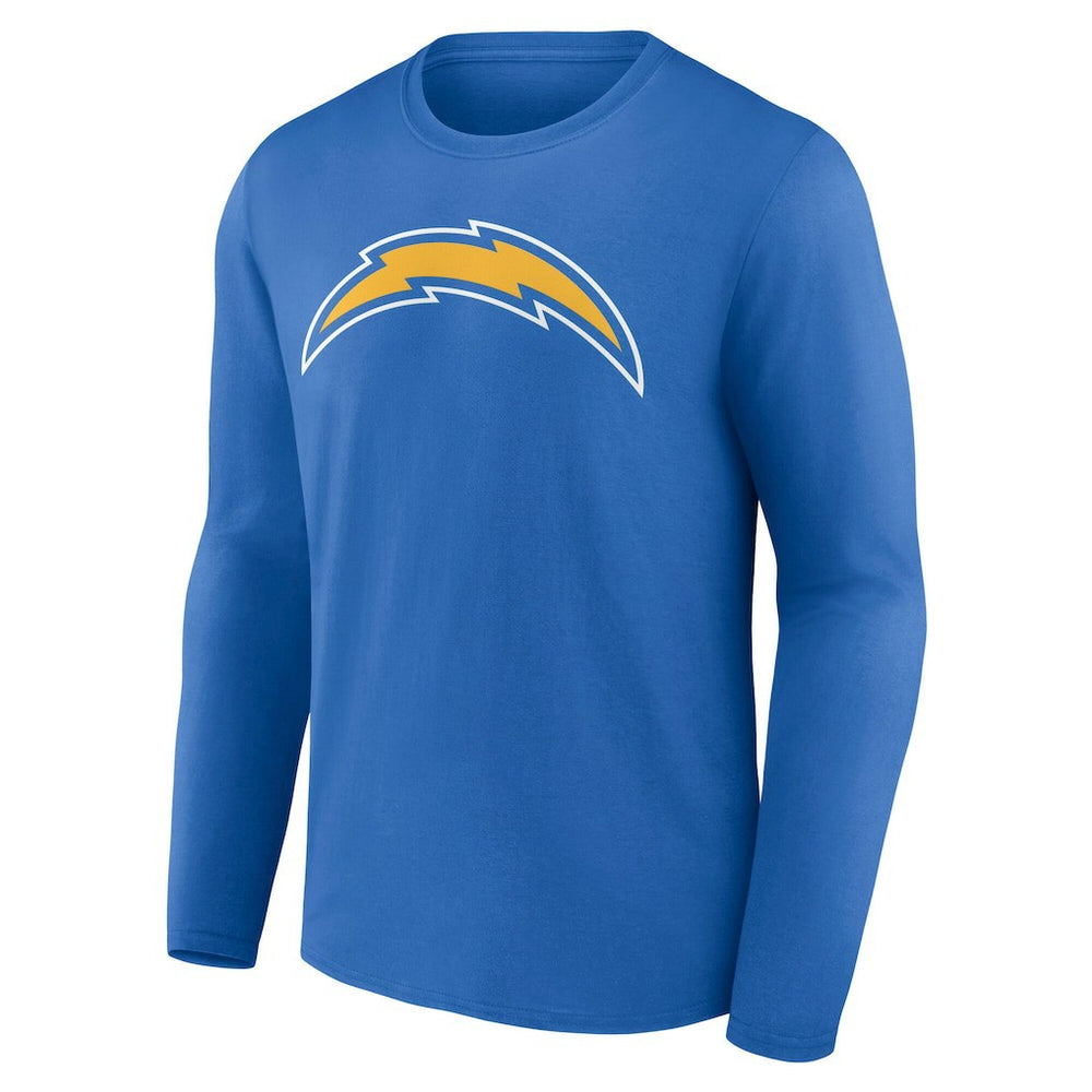 Los Angeles Chargers  Team Authentic Personalized Name & Number Long Sleeve T-Shirt