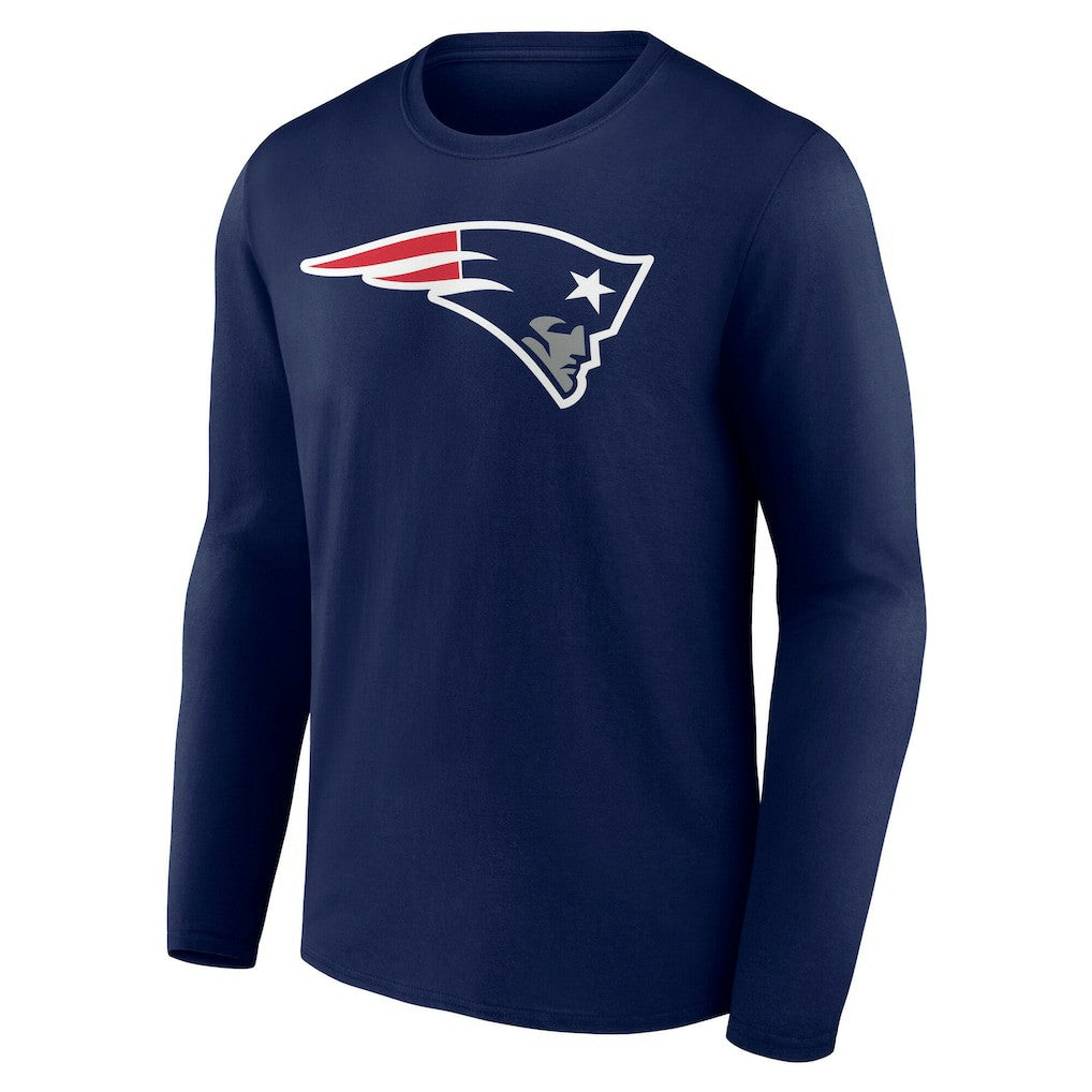 New England Patriots  Team Authentic Personalized Name & Number Long Sleeve T-Shirt