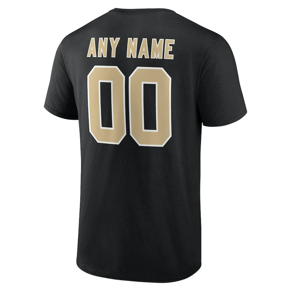 New Orleans Saints  Team Authentic Personalized Name & Number T-Shirt