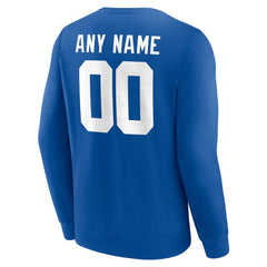 New York Giants  Team Authentic Personalized Name & Number Sweatshirt