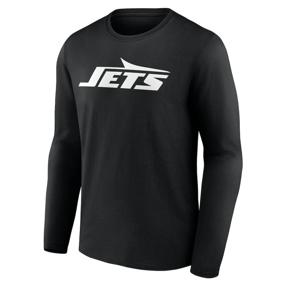 New York Jets  Team Authentic Personalized Name & Number Long Sleeve T-Shirt
