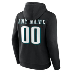 Philadelphia Eagles  Team Authentic Personalized Name & Number Hoodie