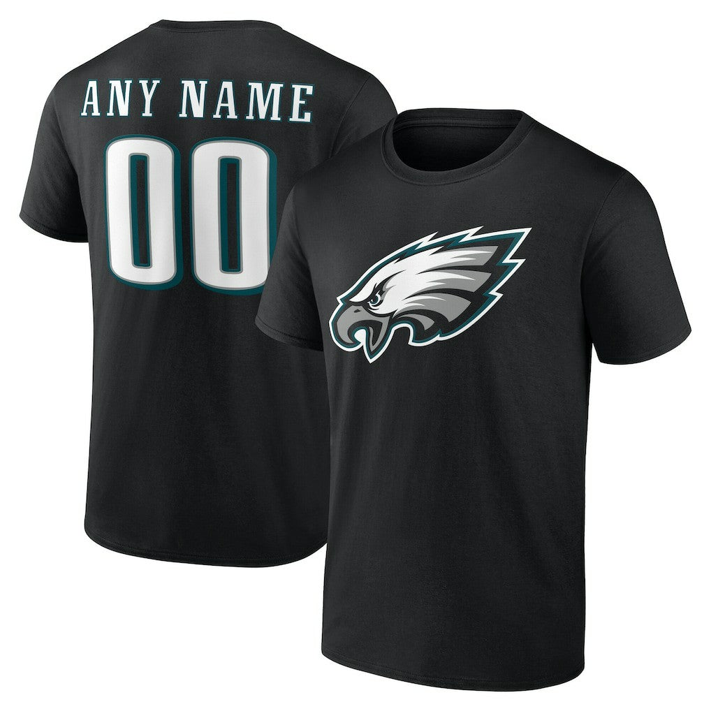 Philadelphia Eagles  Team Authentic Personalized Name & Number T-Shirt