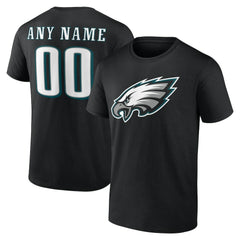 Philadelphia Eagles  Team Authentic Personalized Name & Number T-Shirt
