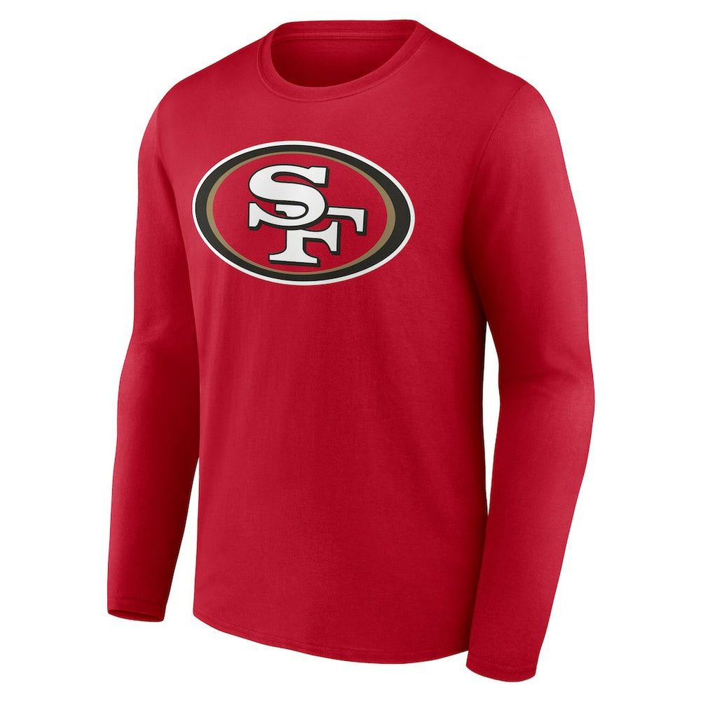 San Francisco 49ers  Team Authentic Personalized Name & Number Long Sleeve T-Shirt