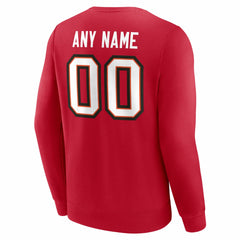 Tampa Bay Buccaneers  Team Authentic Personalized Name & Number Sweatshirt