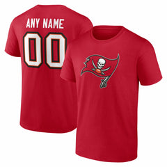 Tampa Bay Buccaneers  Team Authentic Personalized Name & Number T-Shirt