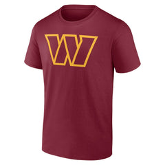 Washington Commanders  Team Authentic Personalized Name & Number T-Shirt