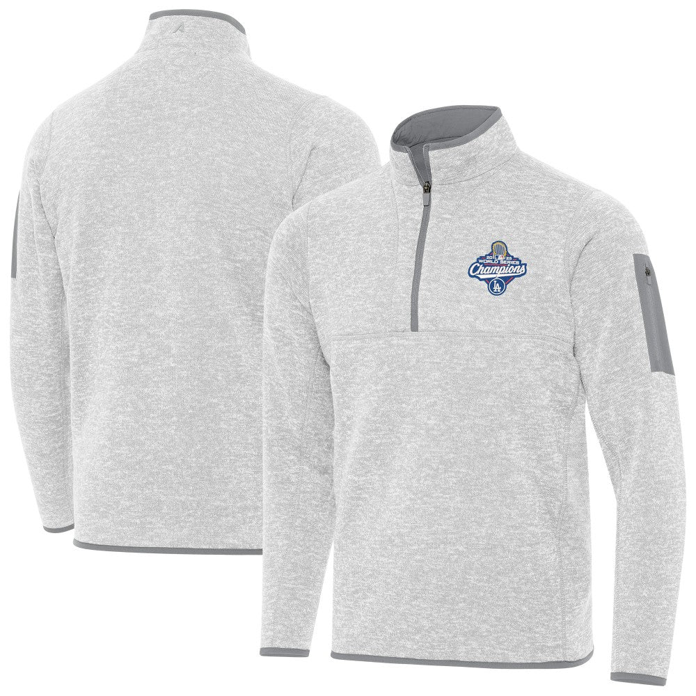 Los Angeles Dodgers Antigua Back-to-Back World Series Champions Fortune Quarter-Zip Pullover | MLB Near me