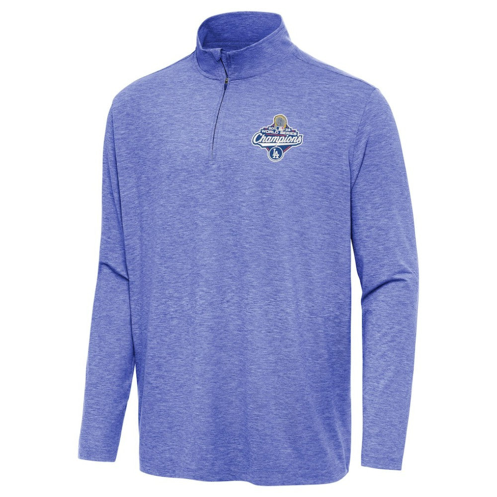 Los Angeles Dodgers Antigua 2025 World Series Champions Hunk Quarter-Zip Top | MLB Shop