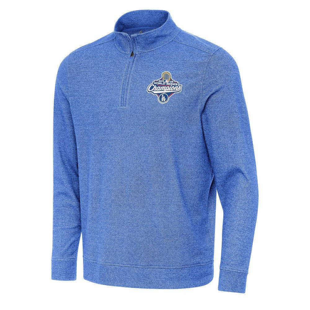 Los Angeles Dodgers Antigua 2025 World Series Champions Subtle Quarter-Zip Sweatshirt | MLB Shop