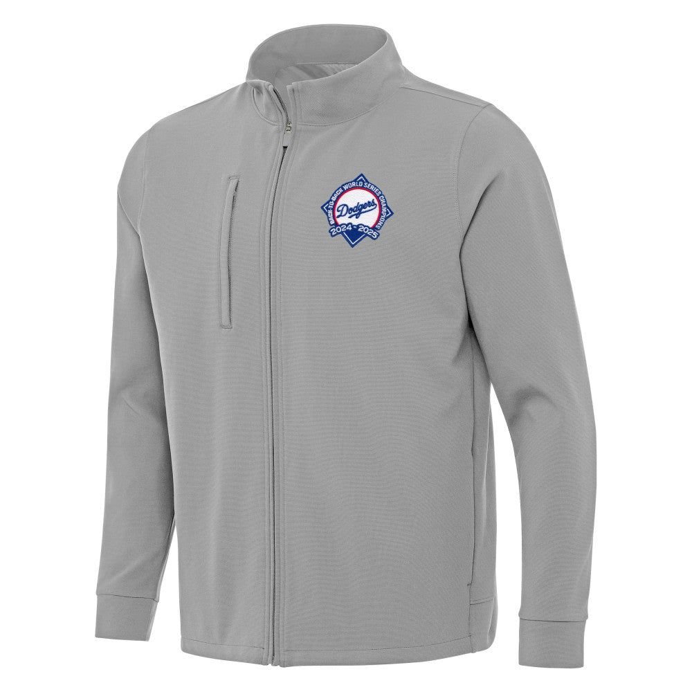 Los Angeles Dodgers Antigua Back-to-Back World Series Champions Regard Full-Zip Jacket | MLB Shop