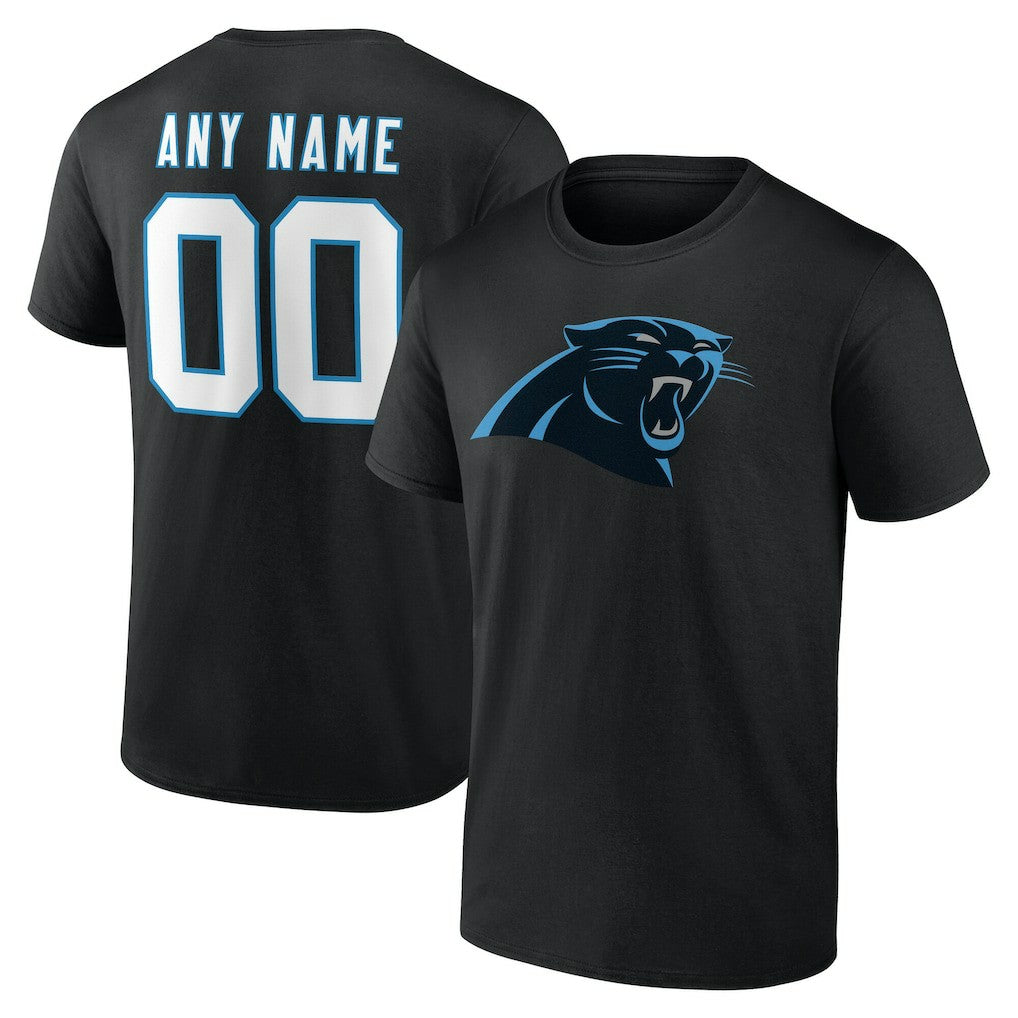 Carolina Panthers  Big & Tall Team Authentic Custom T-Shirt