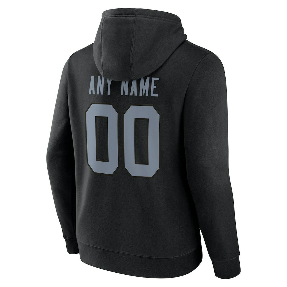 Las Vegas Raiders  Big & Tall Team Authentic Custom Hoodie