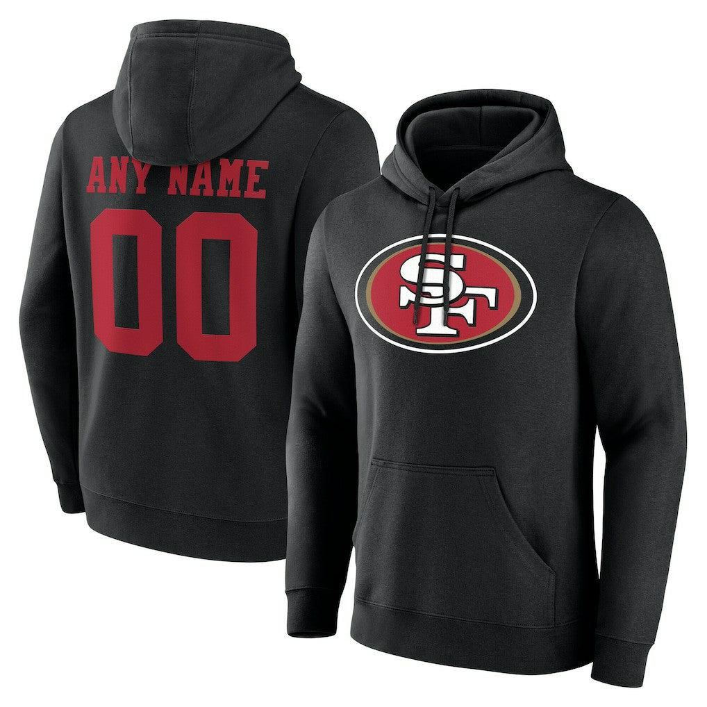 San Francisco 49ers  Big & Tall Team Authentic Custom Hoodie