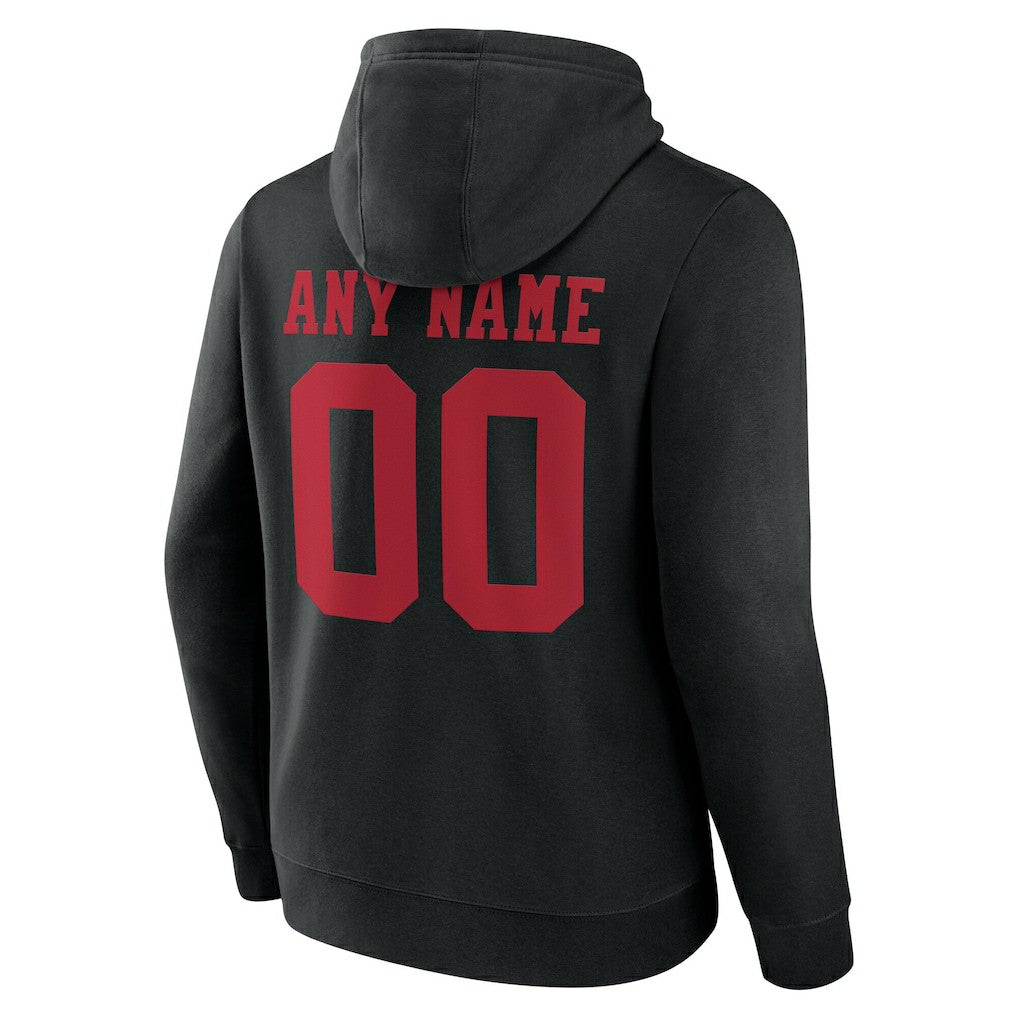 San Francisco 49ers  Big & Tall Team Authentic Custom Hoodie