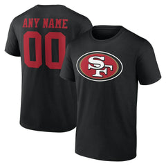 San Francisco 49ers  Big & Tall Team Authentic Custom T-Shirt