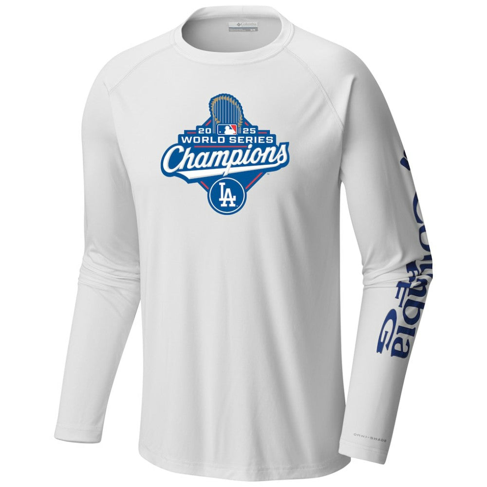 Los Angeles Dodgers Columbia 2025 World Series Champions Terminal Tackle Long Sleeve T-Shirt | MLB US