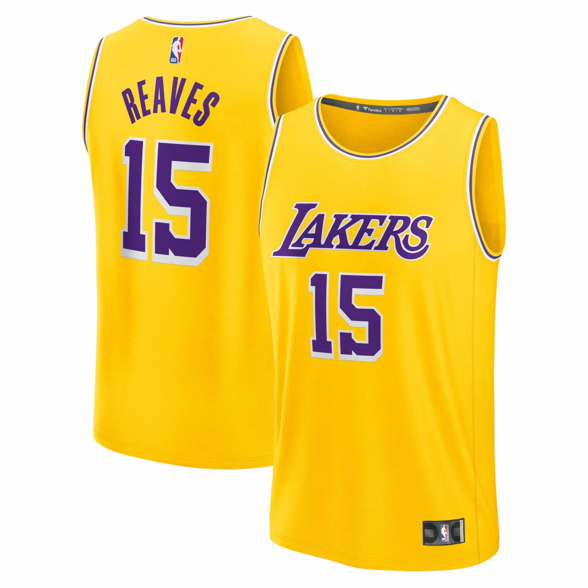 Austin Reaves Los Angeles Lakers Fast Break Replica Jersey Outlet