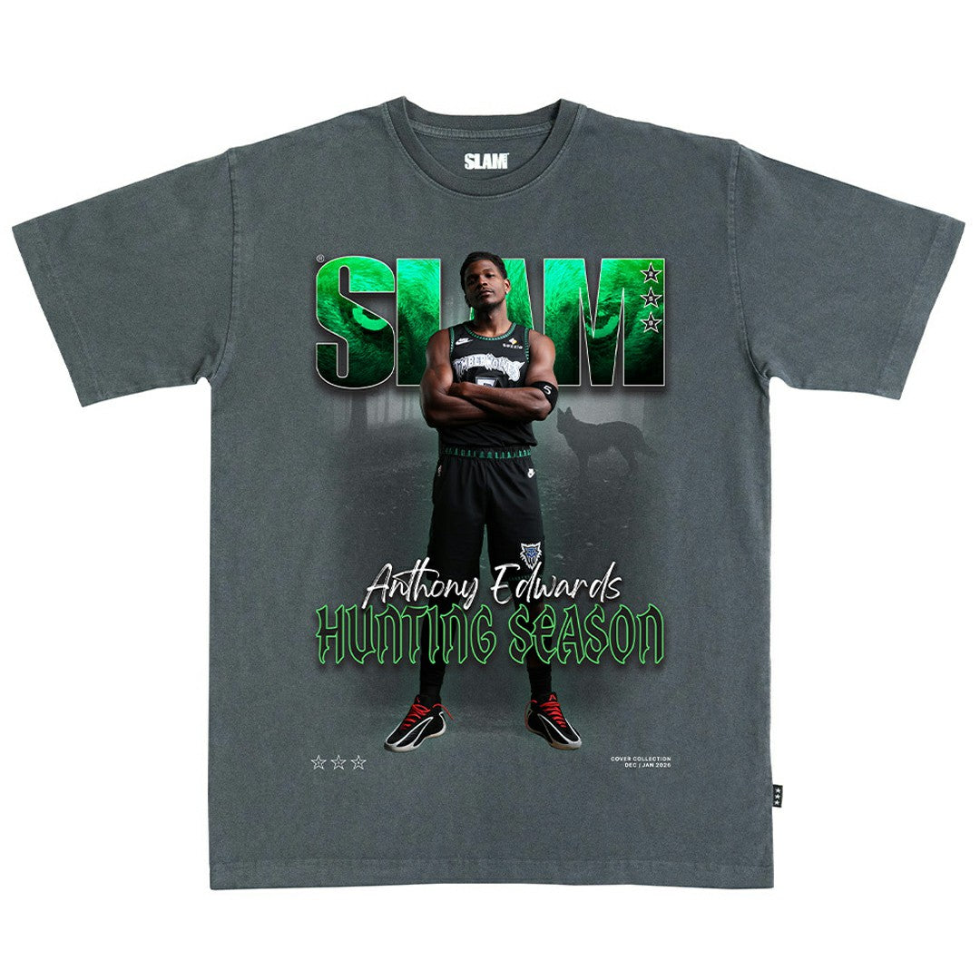 Anthony Edwards Minnesota Timberwolves SLAM Unisex Cover T-Shirt On Sale