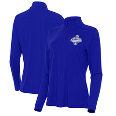 Los Angeles Dodgers Antigua Women's 2025 World Series Champions Intent Quarter-Zip Pullover | MLB New