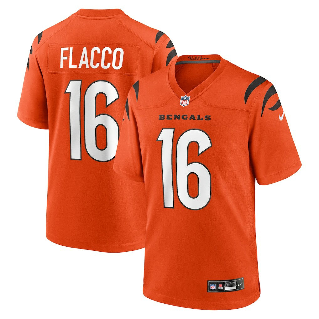 Cincinnati Bengals Nike Joe Flacco  Alternate Game Jersey