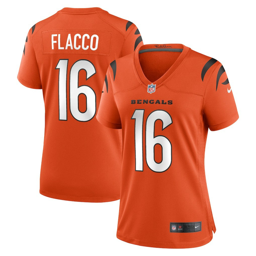 Cincinnati Bengals Nike Joe Flacco  Women's Alternate Game Jersey