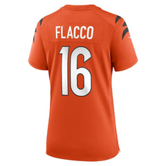 Cincinnati Bengals Nike Joe Flacco  Women's Alternate Game Jersey