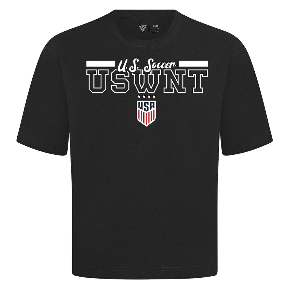 USWNT Levelwear Vanguard Luxe Signature T-Shirt Black