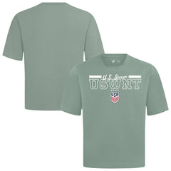 USWNT Levelwear Vanguard Luxe Signature T-Shirt Green