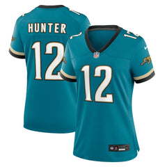 Jacksonville Jaguars Nike Travis Hunter  Women's Alternate 2 Prowler Throwback Game Jersey