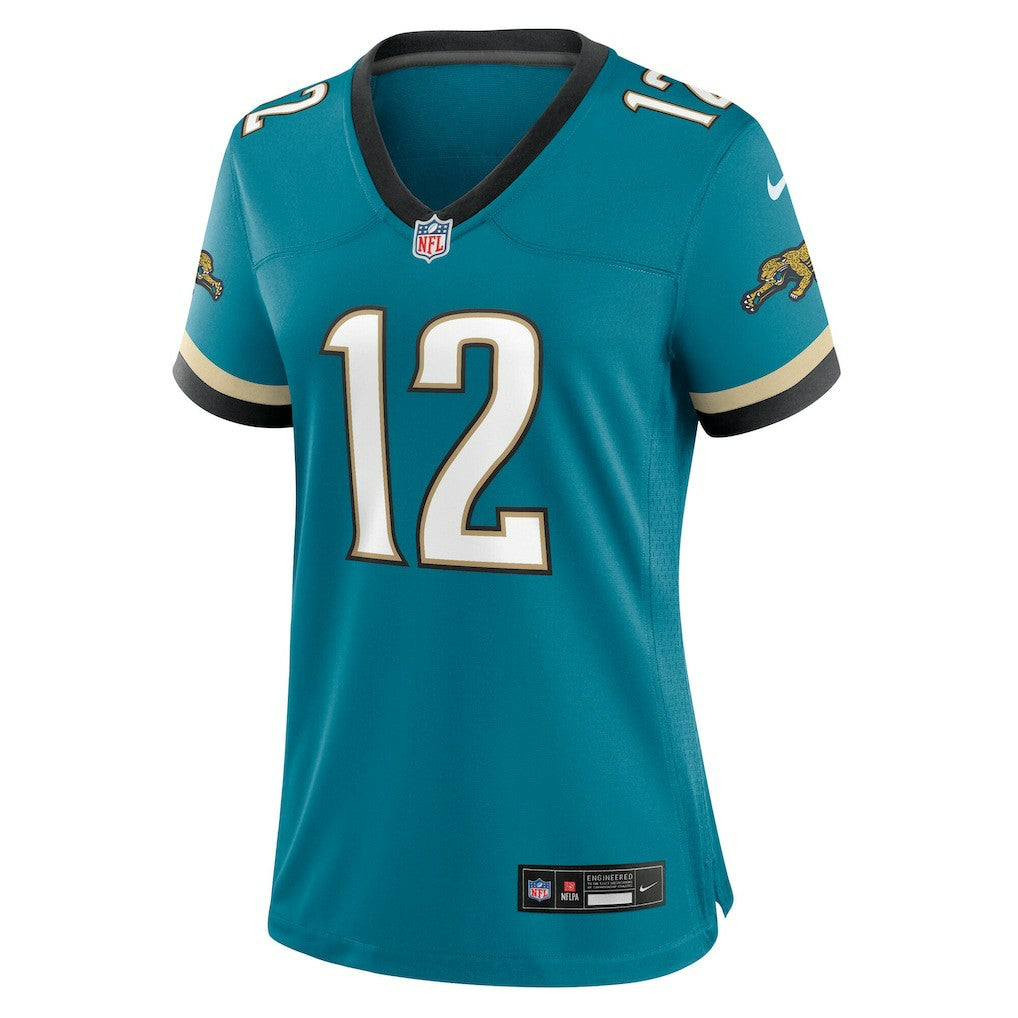 Jacksonville Jaguars Nike Travis Hunter  Women's Alternate 2 Prowler Throwback Game Jersey