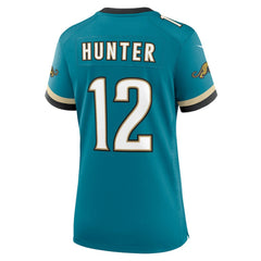 Jacksonville Jaguars Nike Travis Hunter  Women's Alternate 2 Prowler Throwback Game Jersey