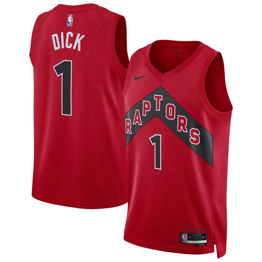 Gradey Dick Toronto Raptors Unisex Swingman Player Jersey New