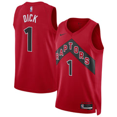 Gradey Dick Toronto Raptors Unisex Swingman Player Jersey New