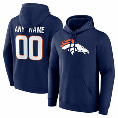Denver Broncos  Big & Tall Team Authentic Custom Hoodie