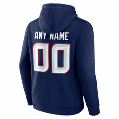 Houston Texans  Big & Tall Team Authentic Custom Hoodie