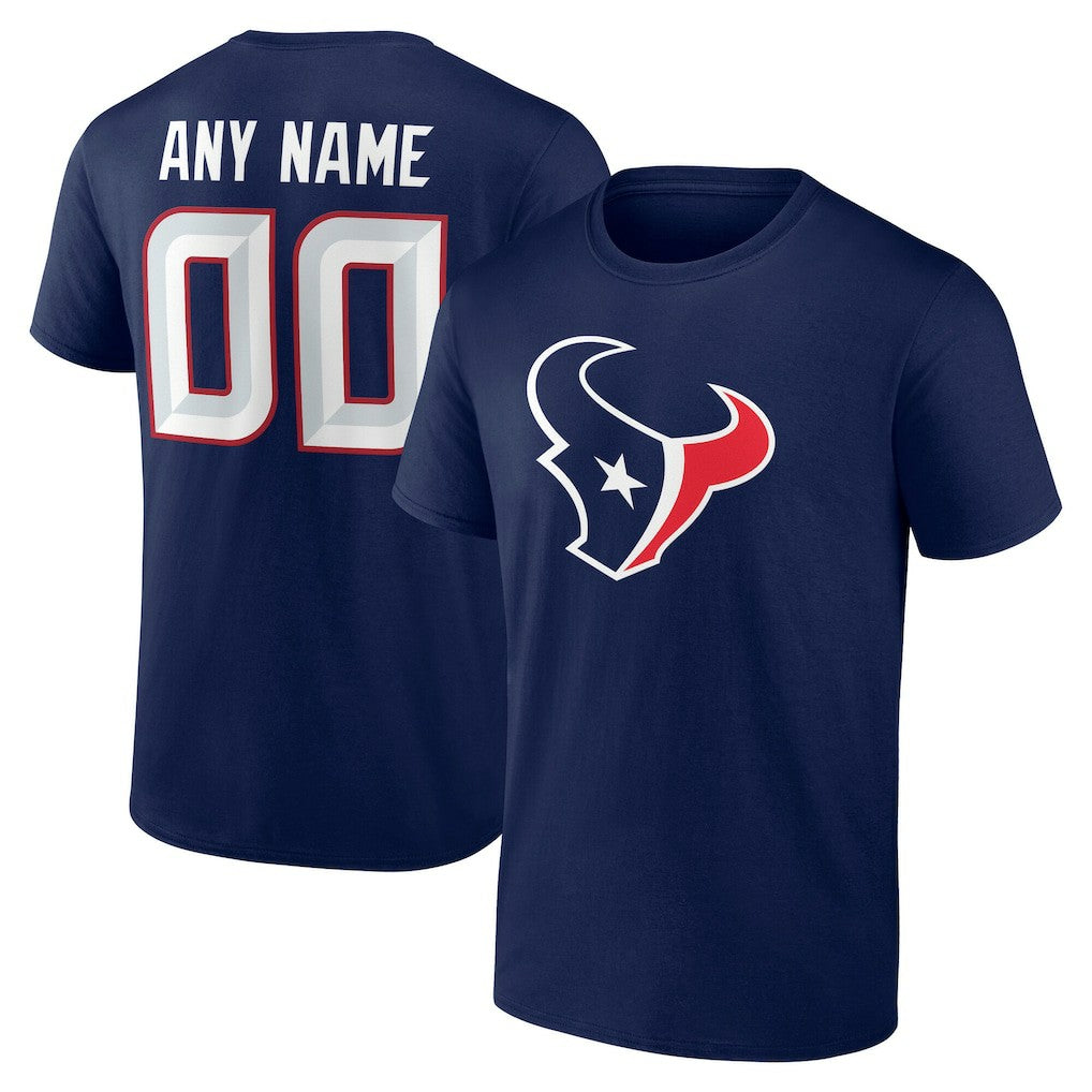 Houston Texans  Big & Tall Team Authentic Custom T-Shirt