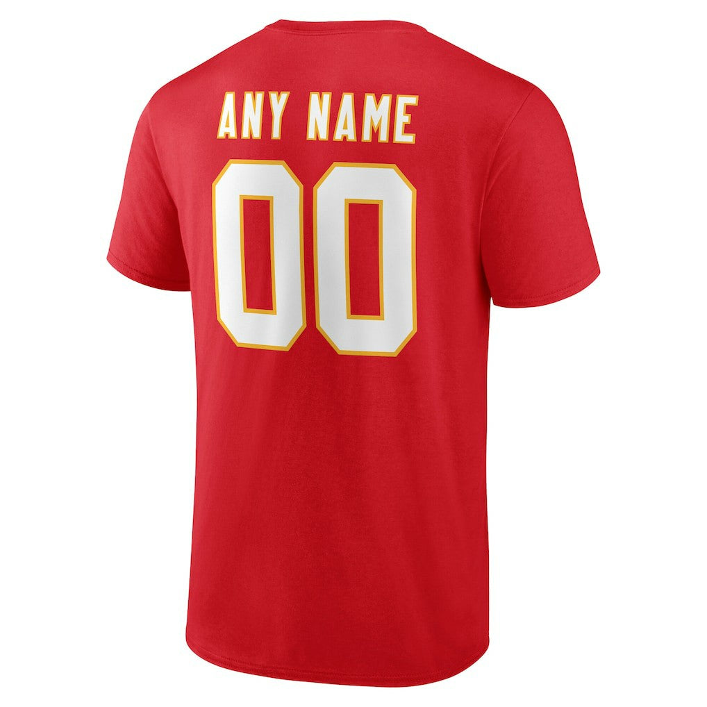 Kansas City Chiefs  Big & Tall Team Authentic Custom T-Shirt