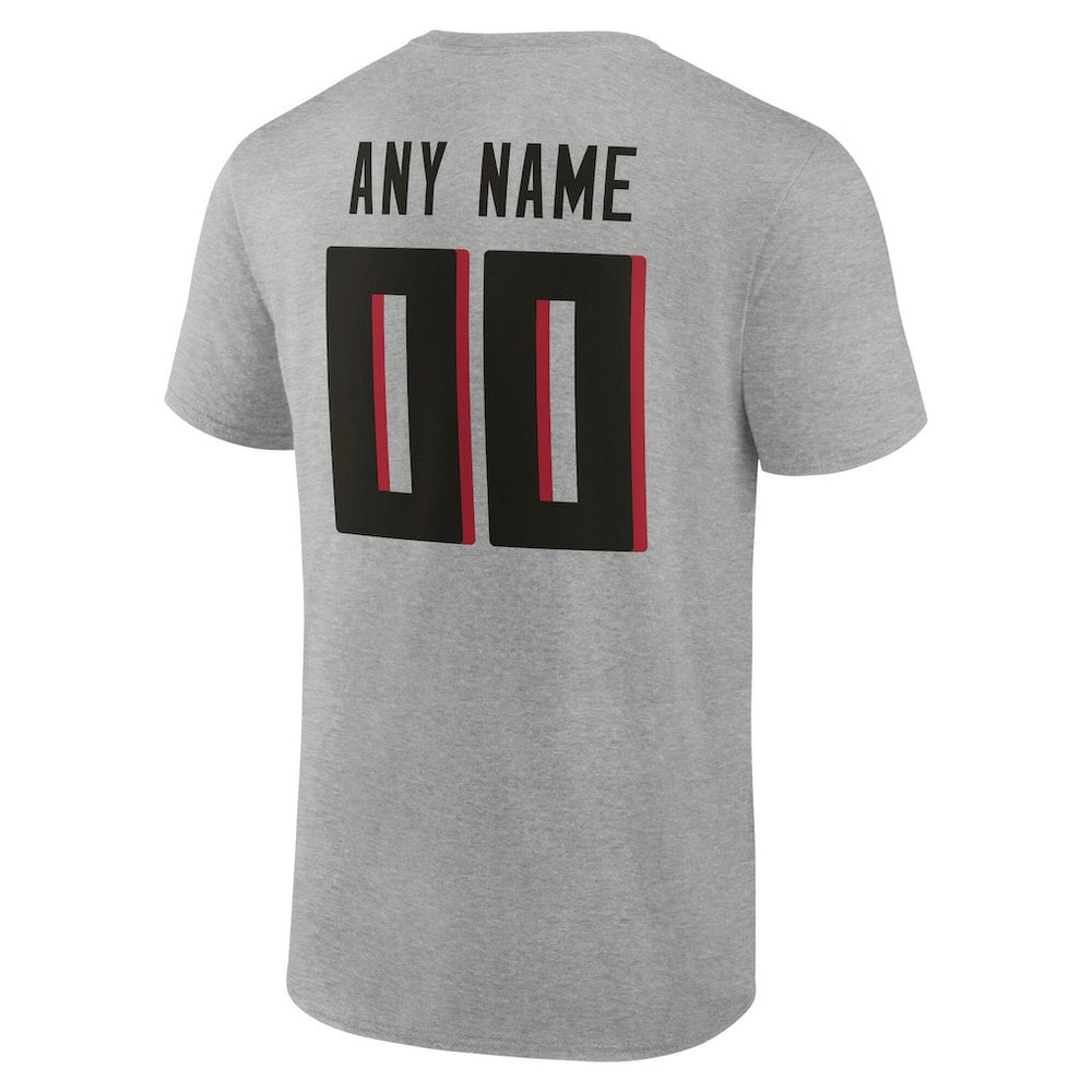 Atlanta Falcons  Big & Tall Team Authentic Custom T-Shirt