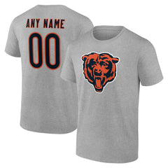 Chicago Bears  Big & Tall Team Authentic Custom T-Shirt